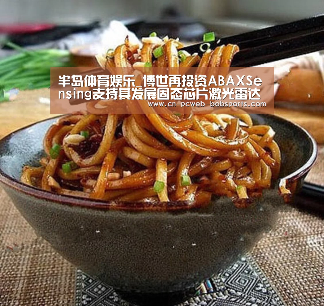 半岛体育娱乐_博世再投资ABAXSensing支持其发展固态